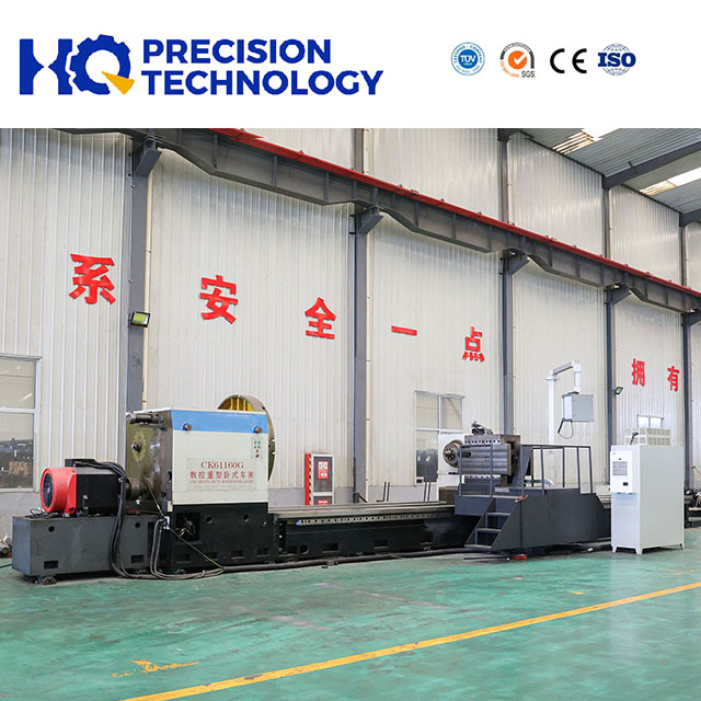 Capacidade de carga de guia de alta qualidade at&eacute; 50t Torno horizontal resistente CNC para processamento de metal